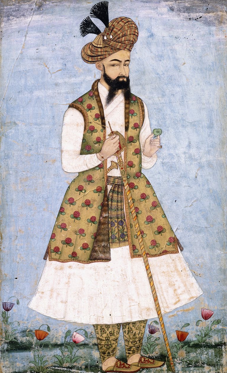 Retrato de um dignitário persa, c.1640-1660 de Indian School