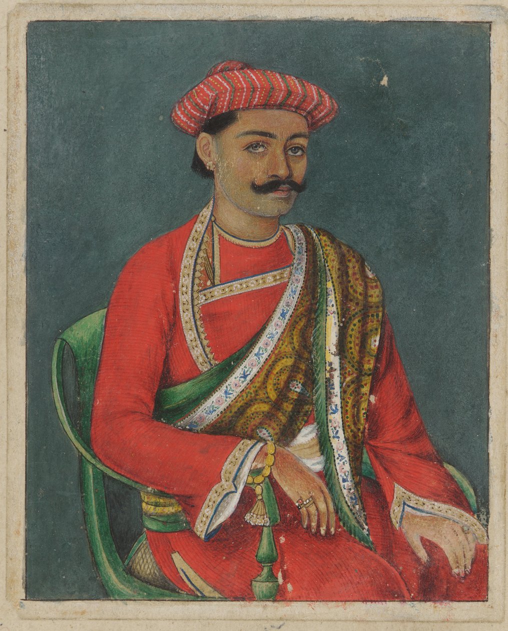 Retrato de um jovem de Indian School