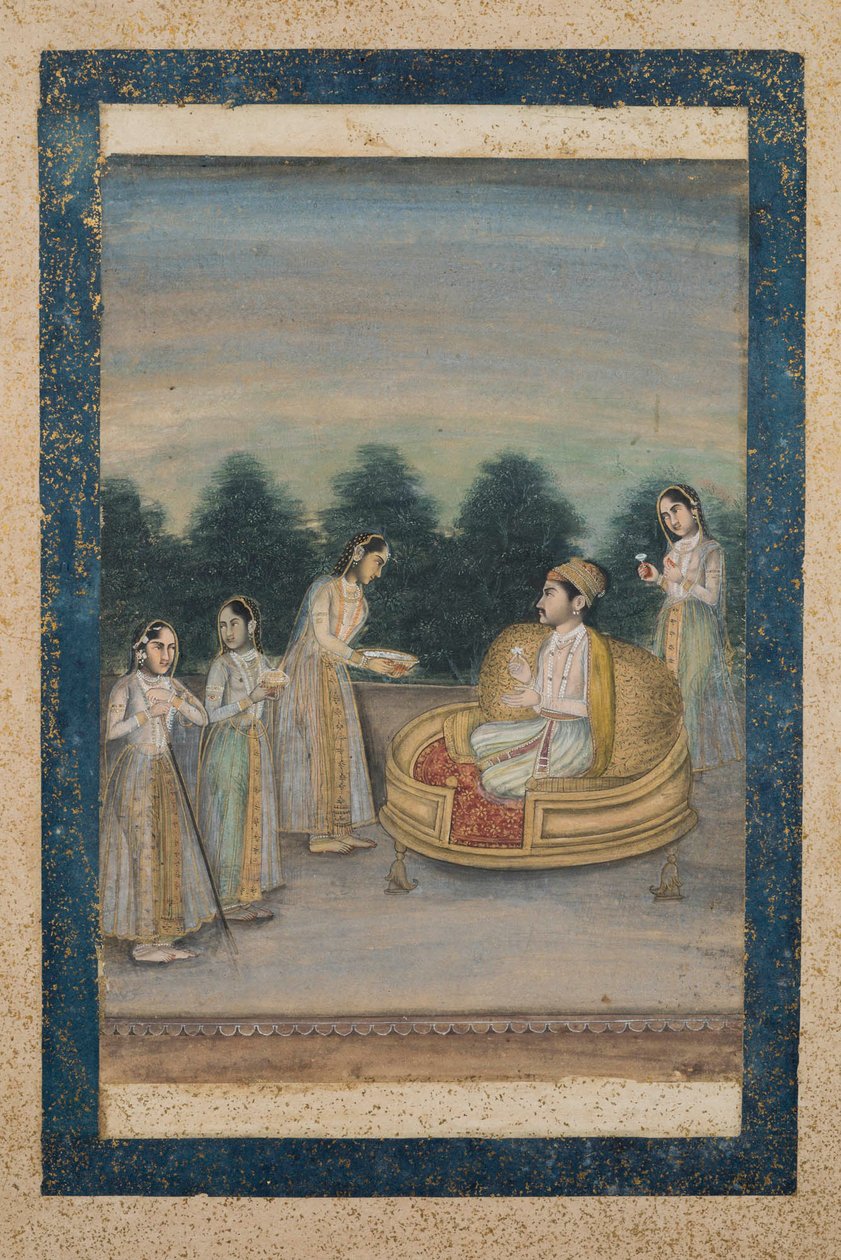 Príncipe atendido por quatro senhoras de Indian School