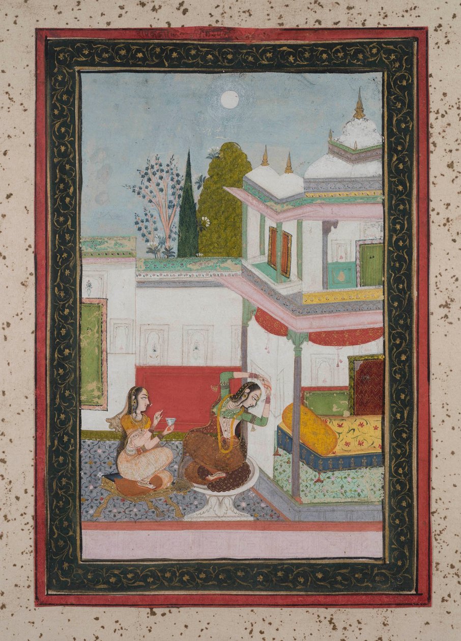 Purvi Ragini, c.1790 de Indian School