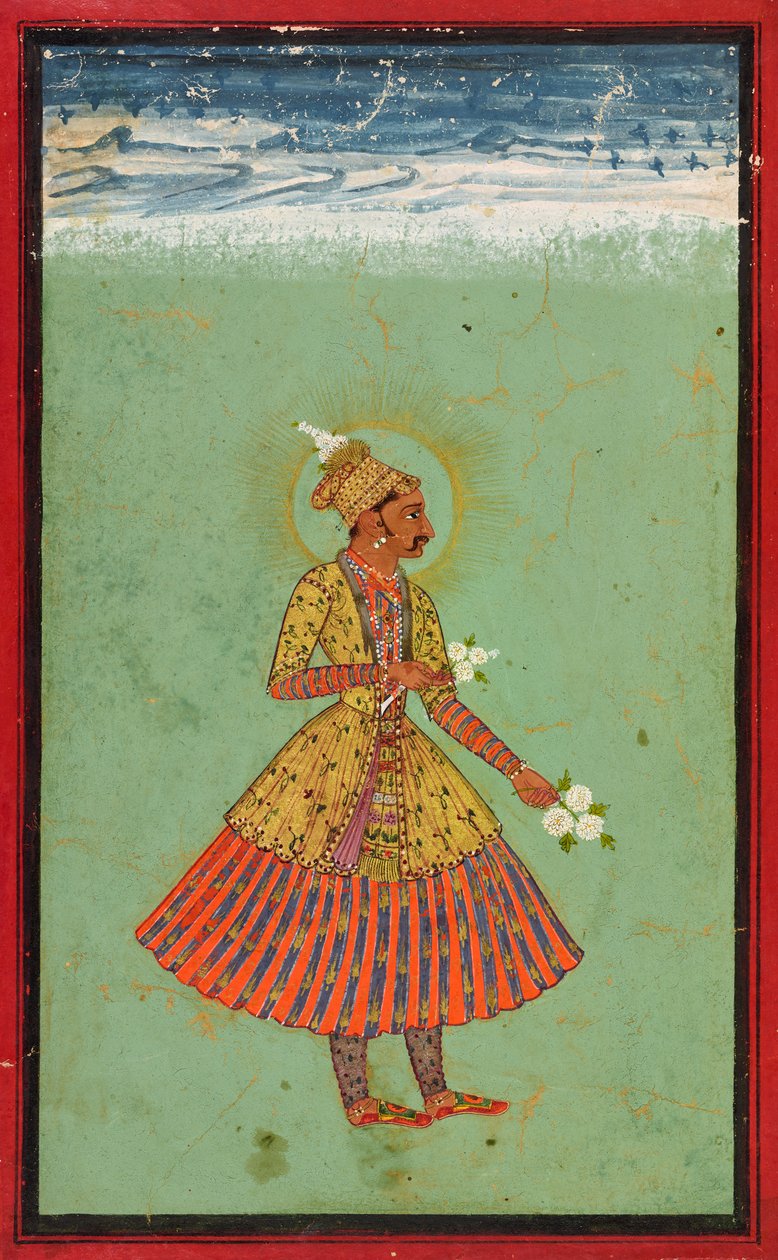 Rao Jagat Singh de Kota, c.1670-1675 de Indian School