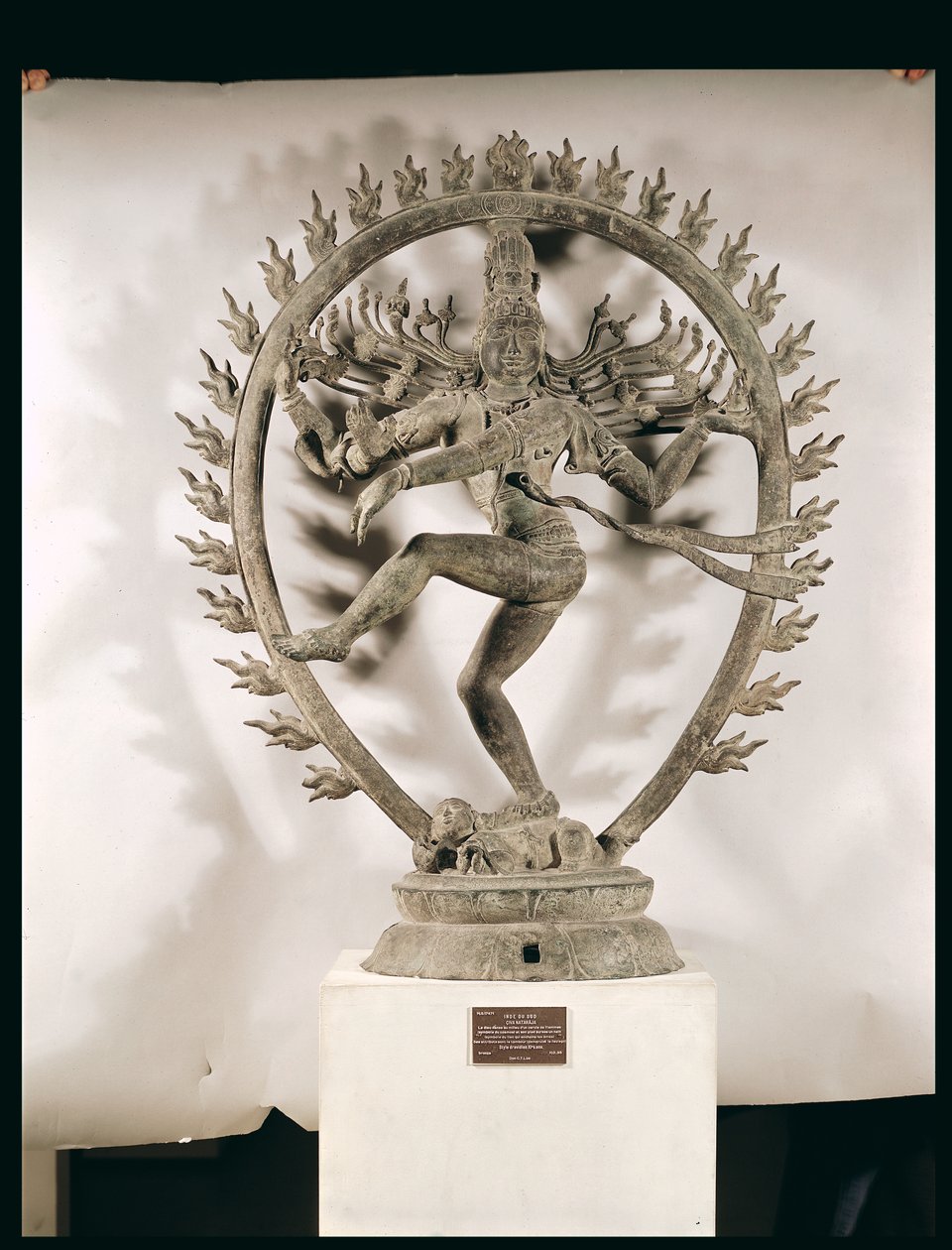Shiva Nataraja, Dravidian (bronze) (ver também 239922) de Indian School