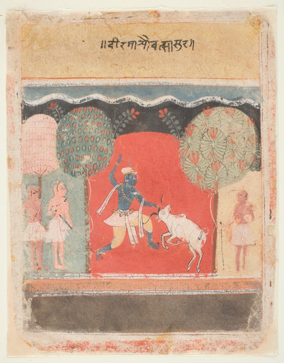 A morte de Vatsasura de Indian School