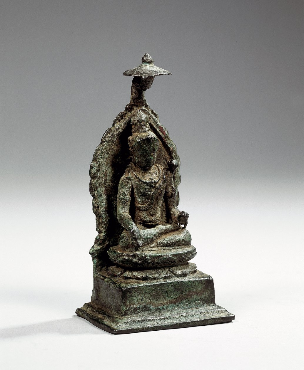 Figura javanesa central de Padmapani, final do século IX (bronze) de Indonesian