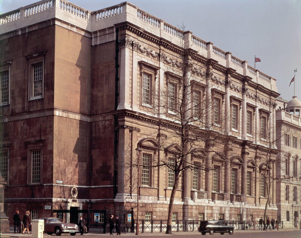 Banqueting House, Whitehall, construído em 1622 (ver também 122651) de Inigo Jones