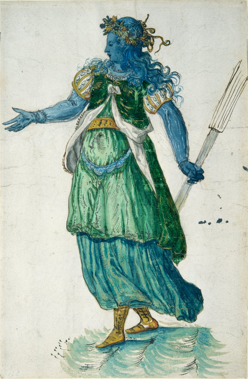 Carregador de tocha da Oceania de Inigo Jones