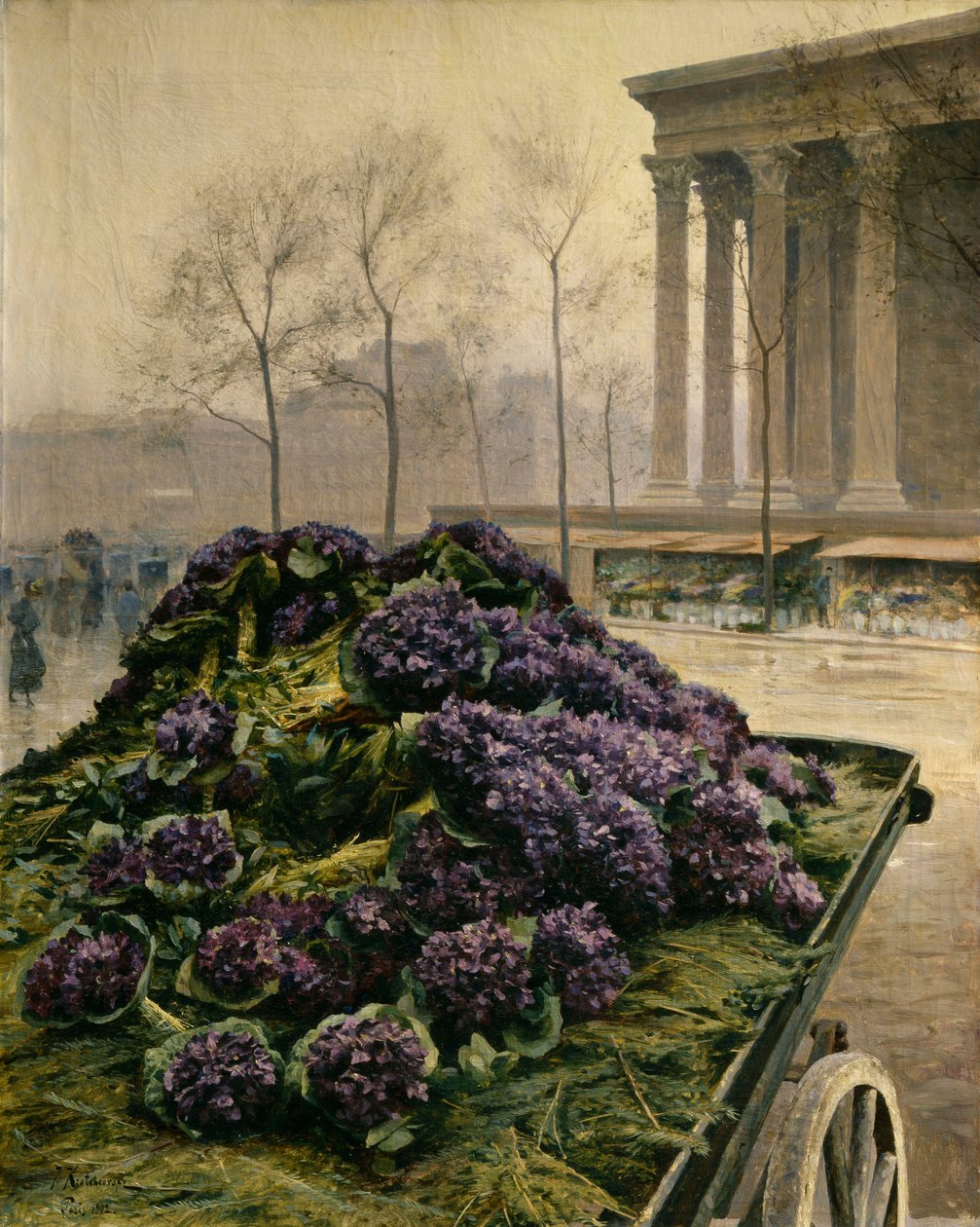 Violetas de Nice, 1902. de Iosiph Evstafievich Krachkovsky
