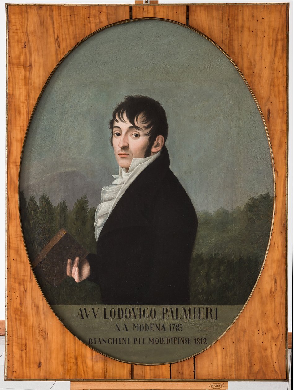 Retrato de Ludovico Palmieri (óleo sobre tela) de Ippolito Bianchini Ciarlini