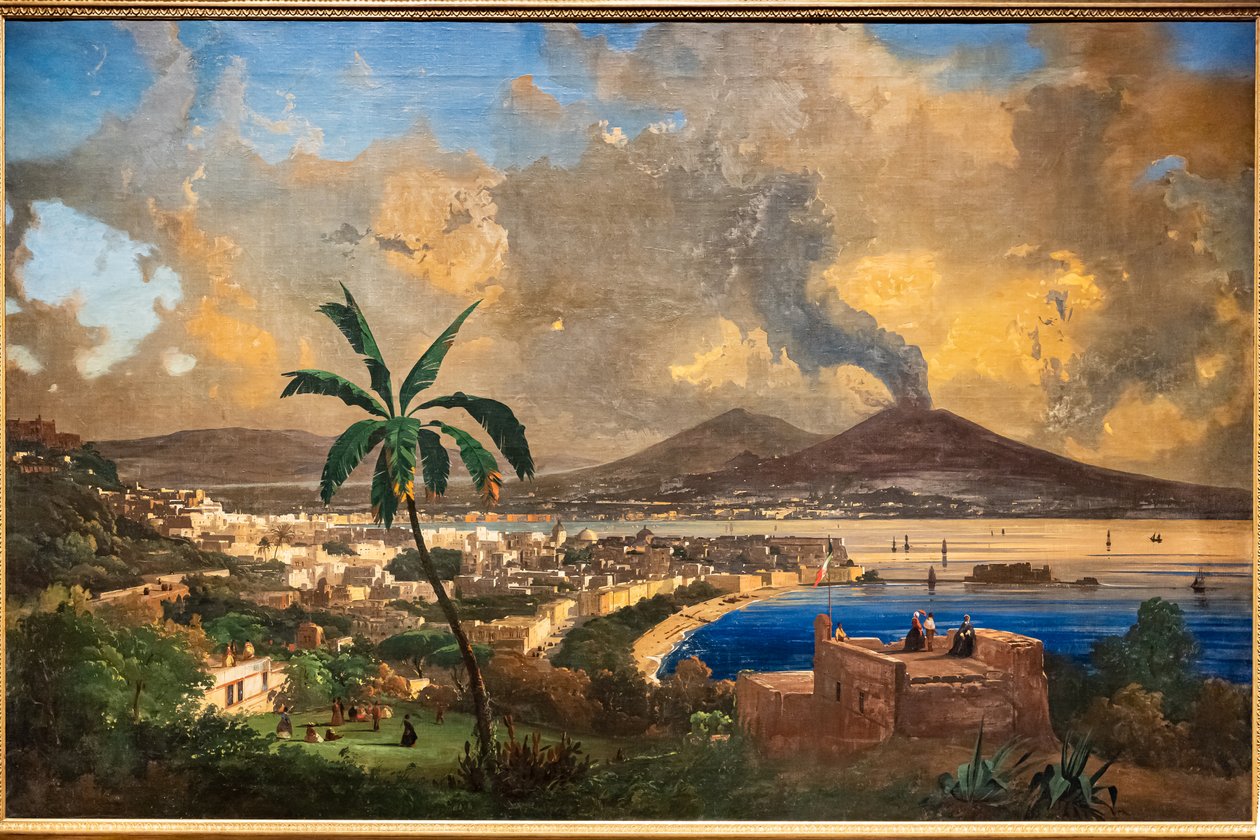 Vista de Nápoles de Ippolito Caffi