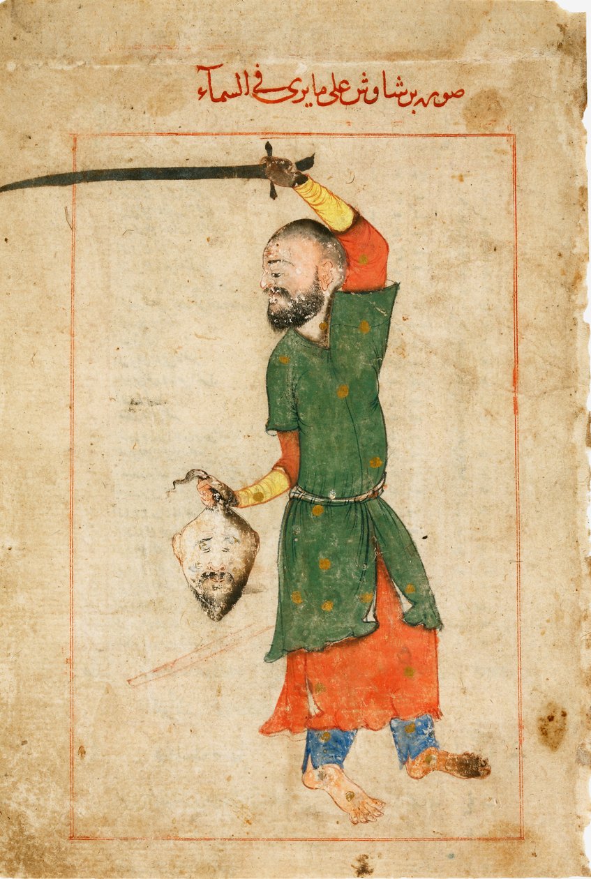 A constelação de Perseu do livro de estrelas fixas de Al-Sufi de Iranian Master