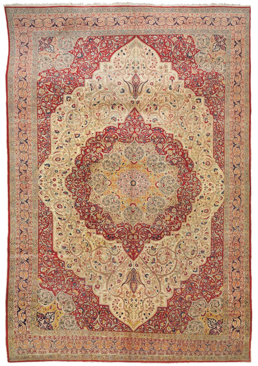 Tapete Haji Jalili Tabriz, c.1890 de Iranian School