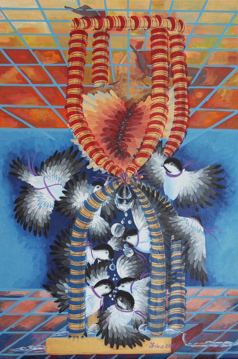 Chapas Chickadees, 2015 de Irina Corduban