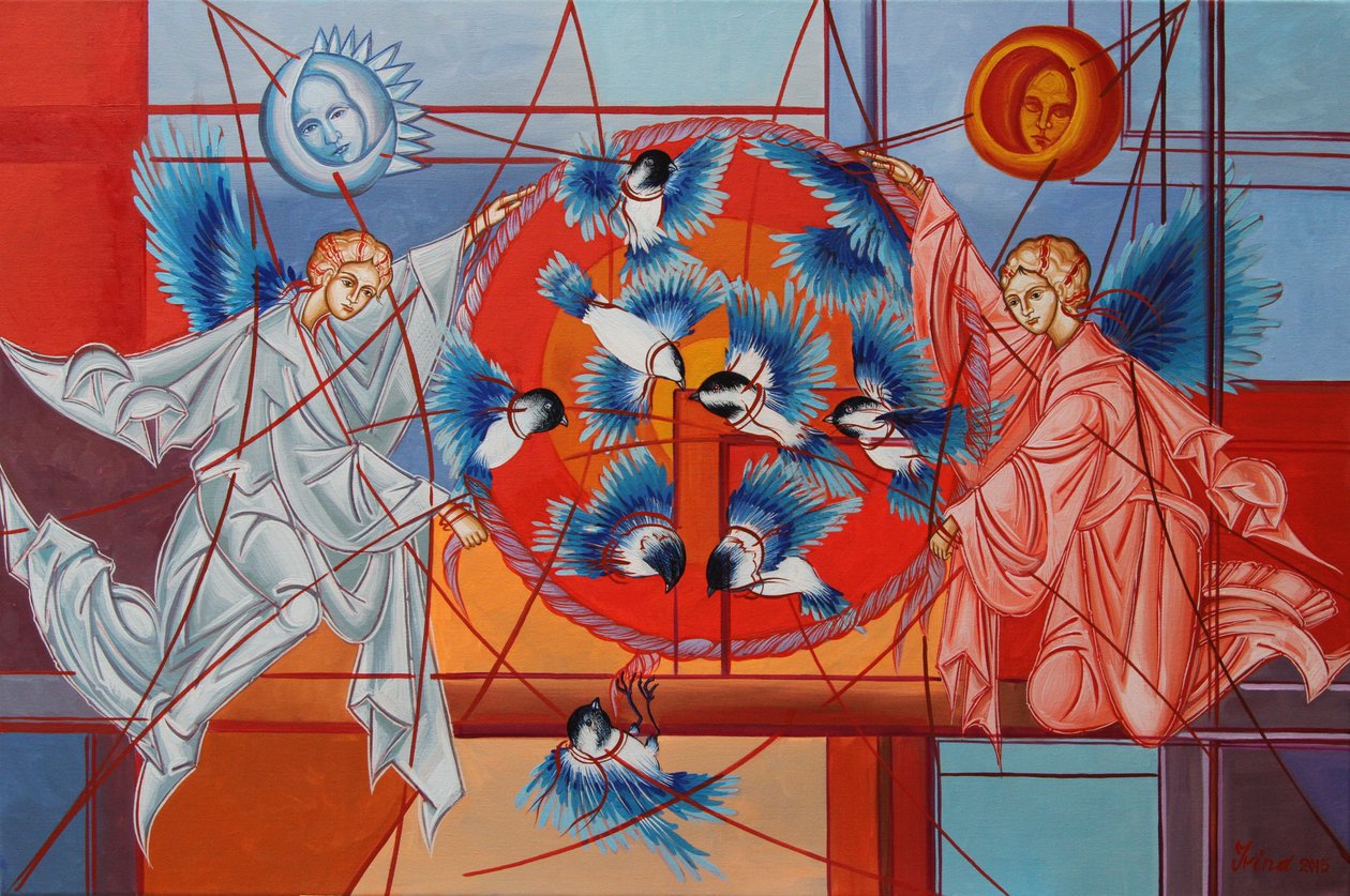 O Mundo Desapontado e Chickadees, 2015 de Irina Corduban