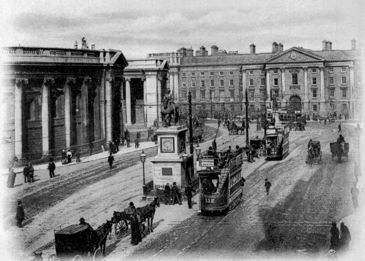 Faculdade Verde, Dublin, c.1900 de Irish Photographer