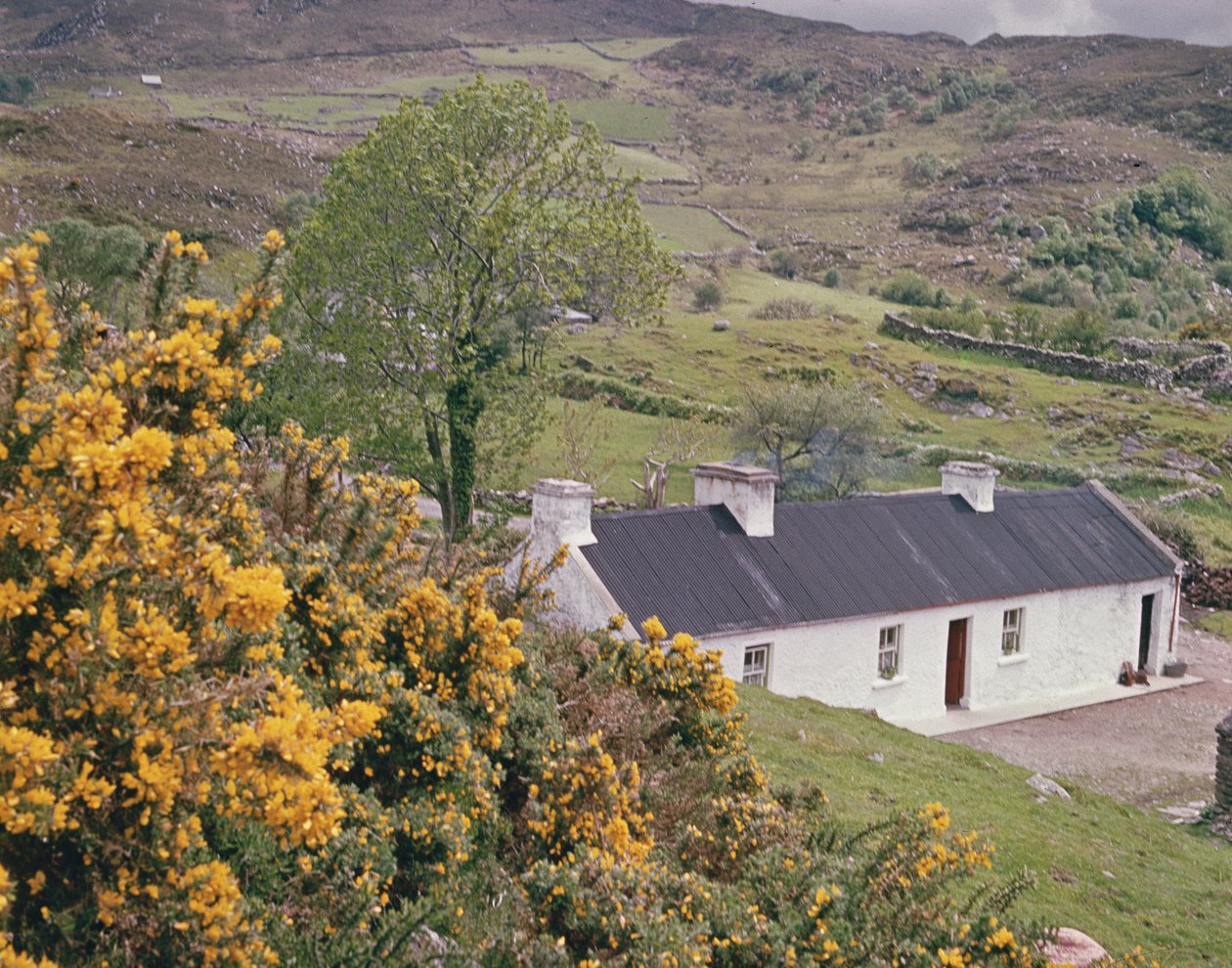 Cottage em County Kerry, Irlanda de Irish Photographer