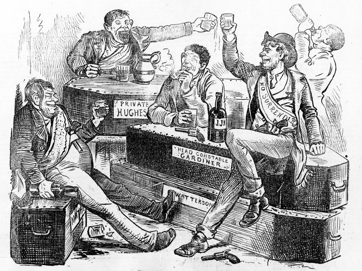 &39;Uma Celebração Gloriosa&39;, 1886 de Irish School