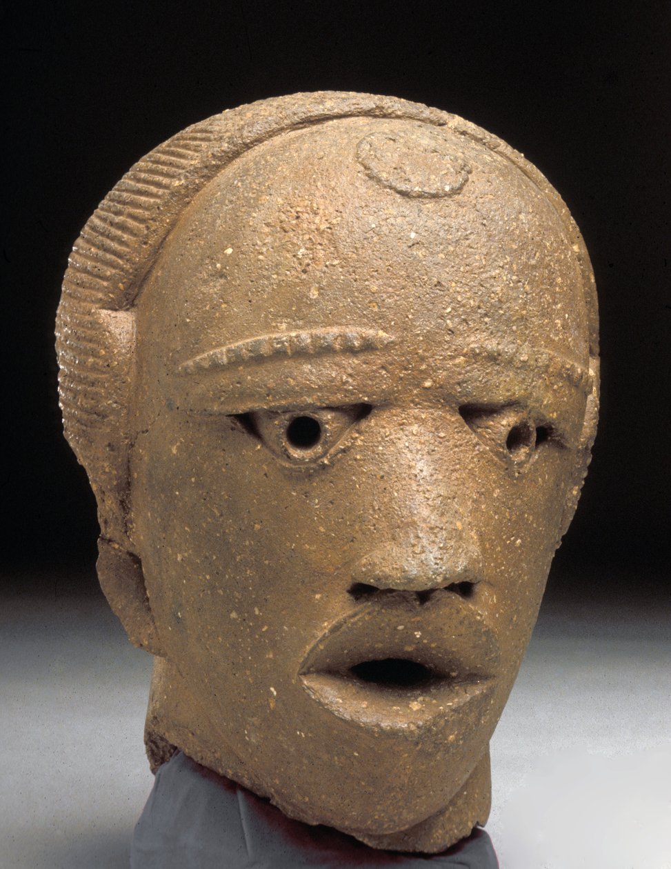 Cabeça, Jemaa, Nigéria (terracota) de Iron Age