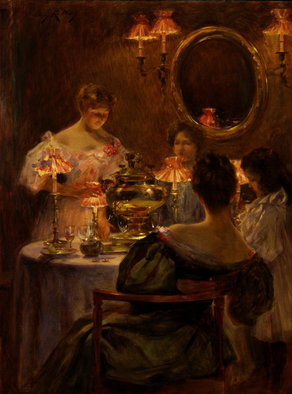Chá russo de Irving Ramsay Wiles