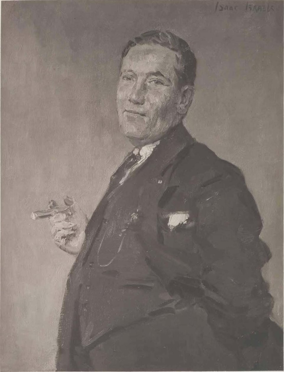 Retrato do arquiteto Jan Wils.nEnglish: Retrato do arquiteto Jan Wils.n de Isaac Israels