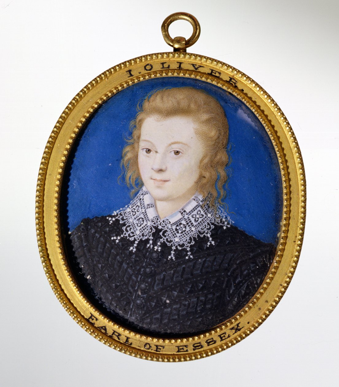 Retrato de Robert Devereux, Conde de Essex (1567-1601) de Isaac Oliver