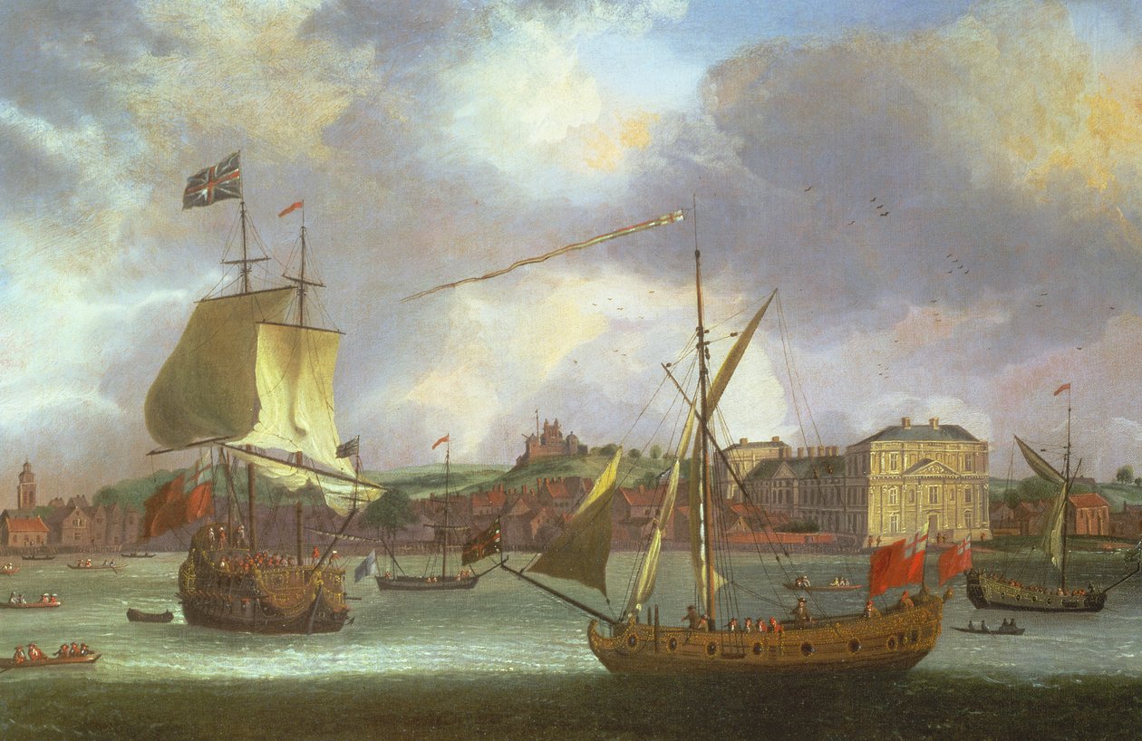 Vista de Greenwich com frete de Isaac Sailmaker