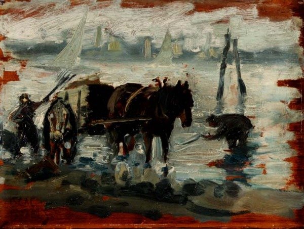 Reunir Kelp (painel) de Isaac (circle of) Israels