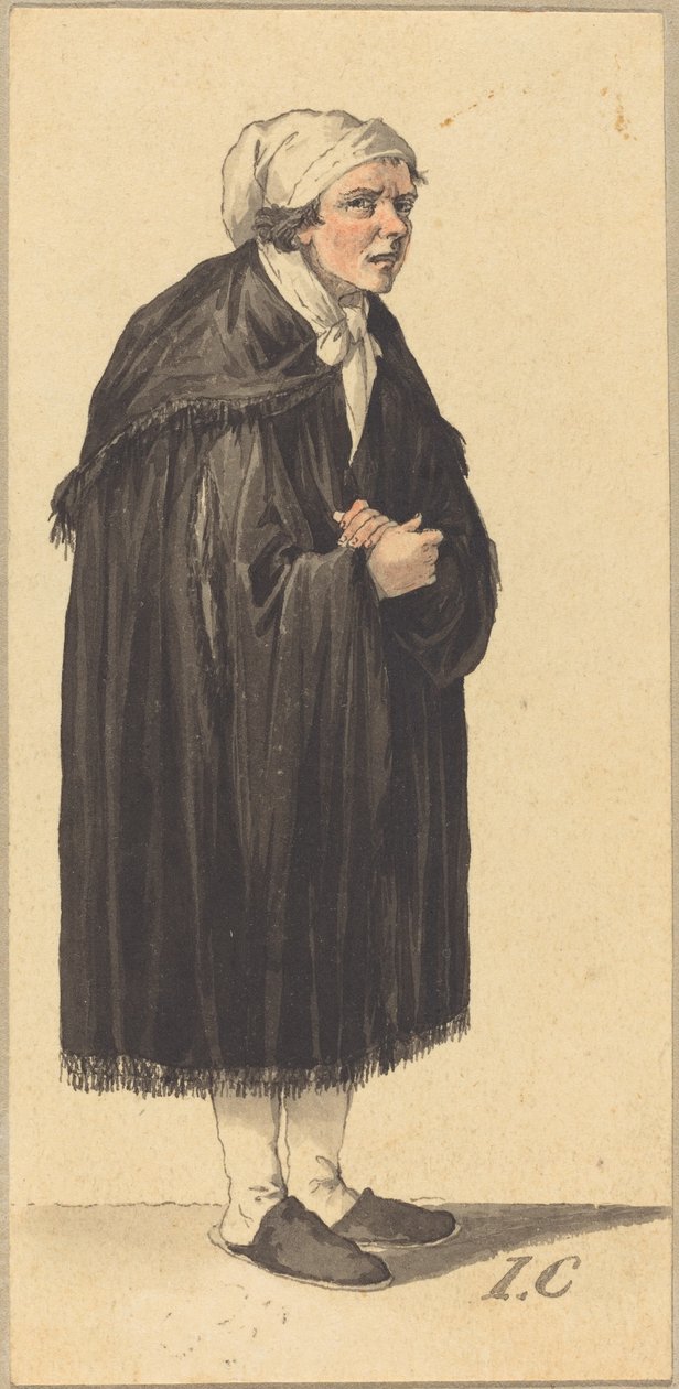 Um personagem de Londres de Isaac Cruikshank