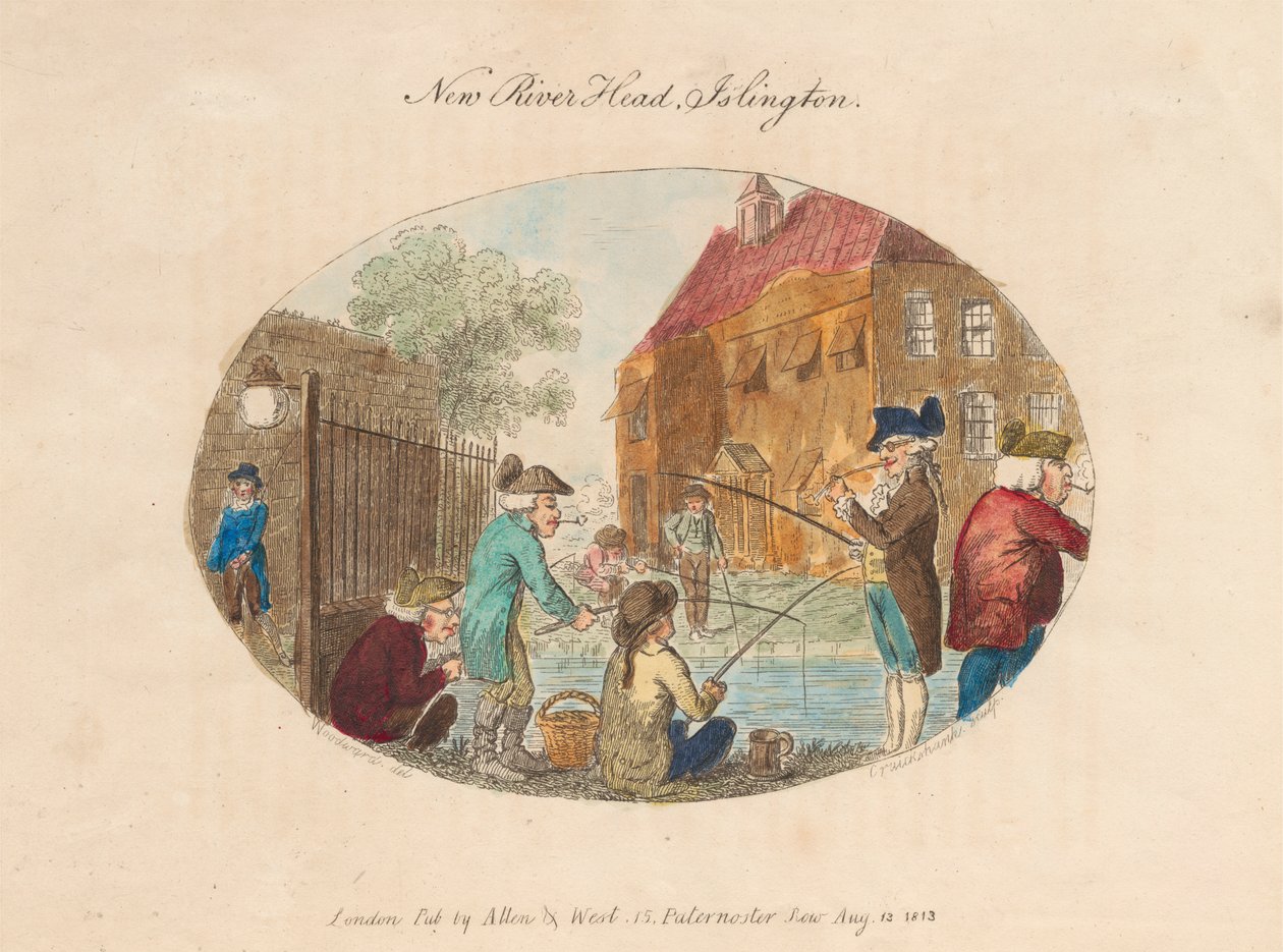 New River Head, Islington de Isaac Cruikshank