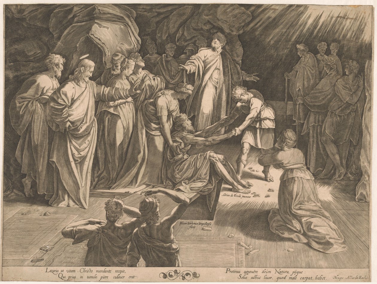 Ressurreição de Lázaro de Isaac Duchemin
