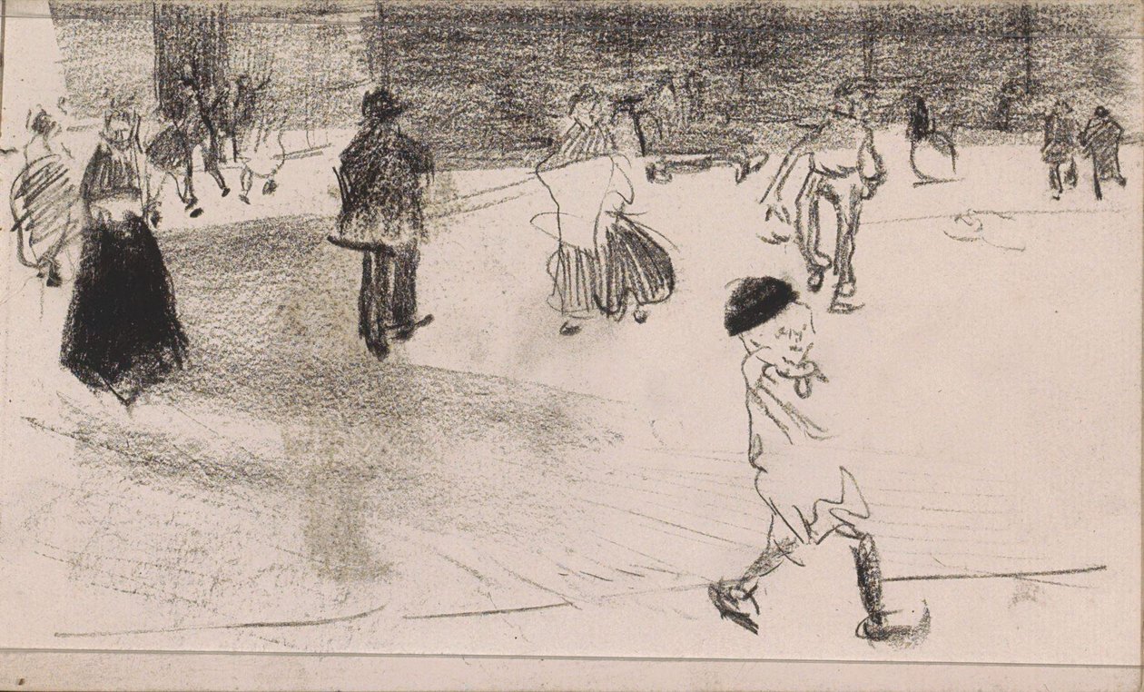 Figuras na rua de Isaac Israels