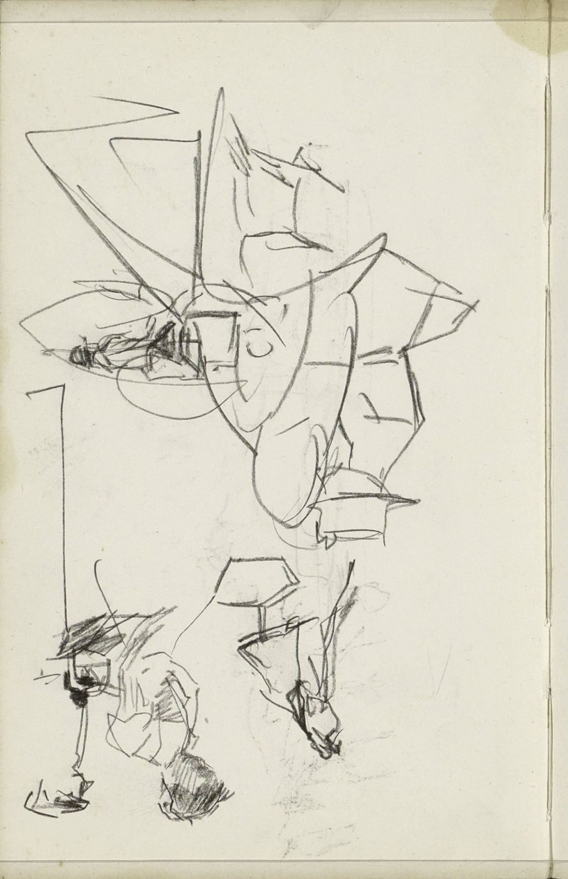 Estudos de figuras de Isaac Israels