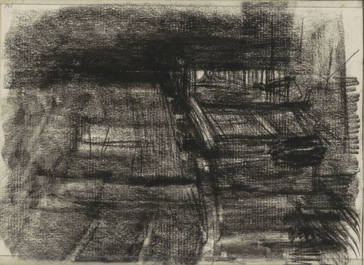 Edifícios, possivelmente vitrines de Isaac Israels