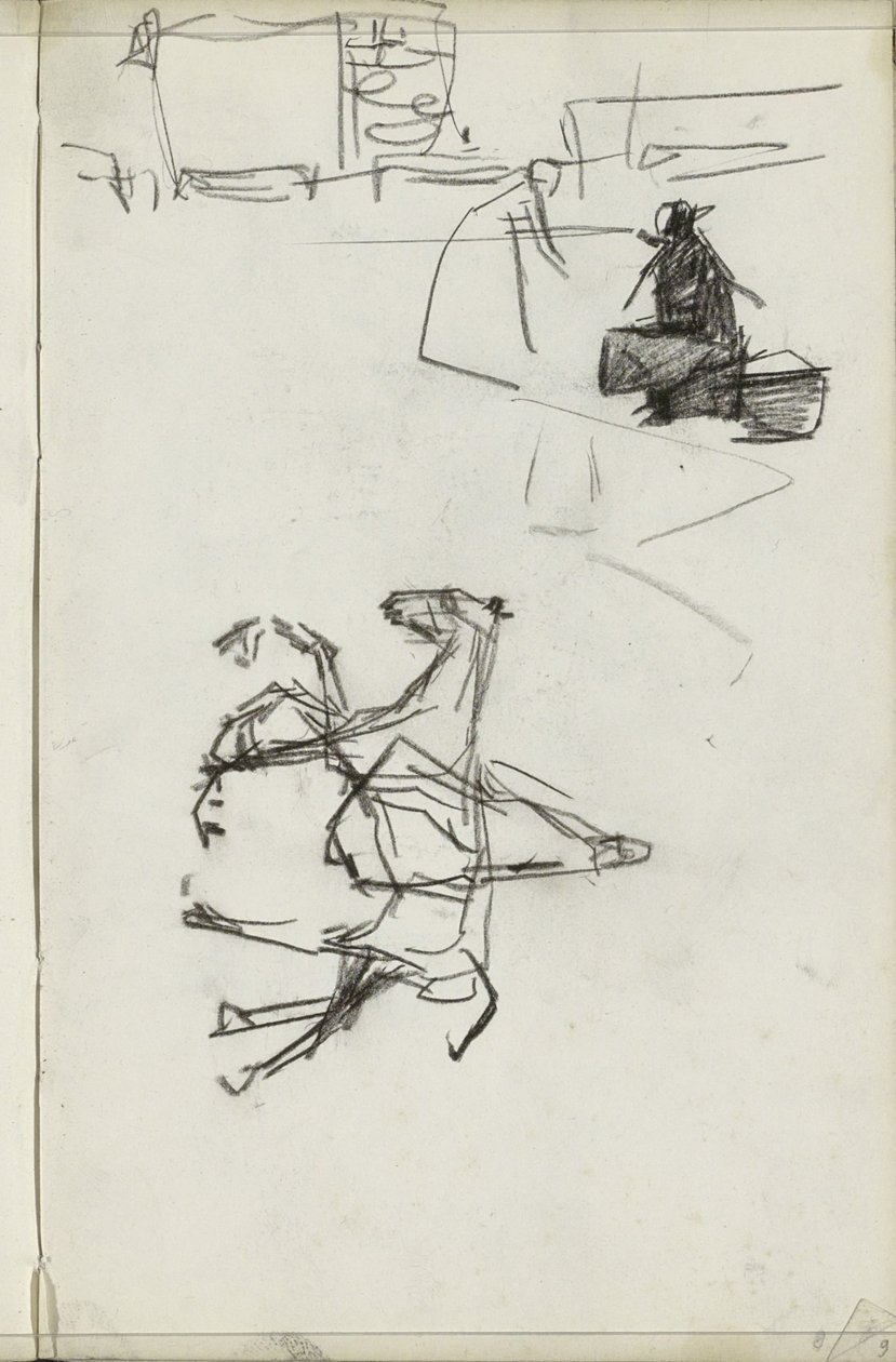 Cavaleiro e duas mulheres de Isaac Israels