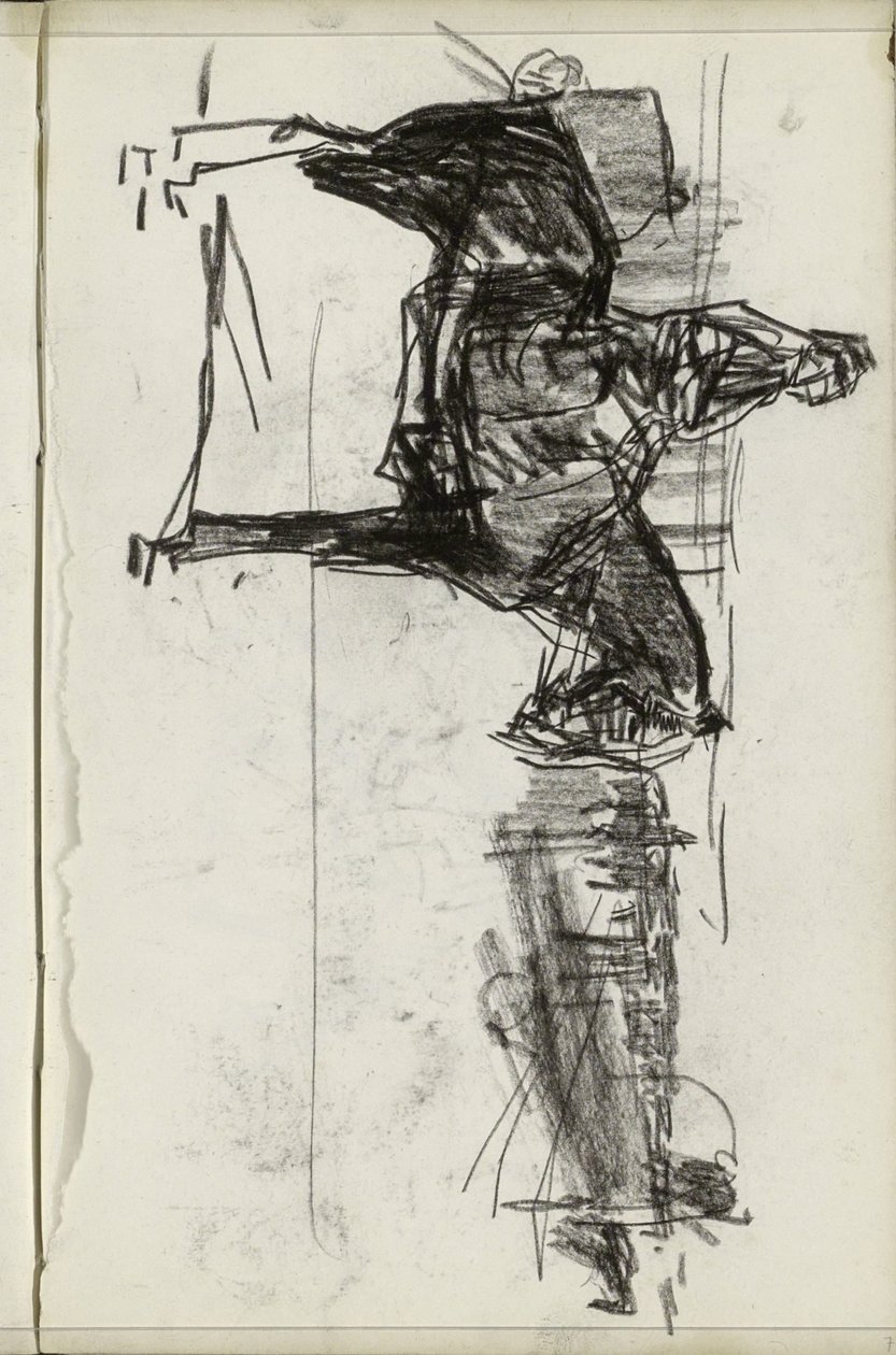 Cavaleiro, possivelmente um hussardo de Isaac Israels