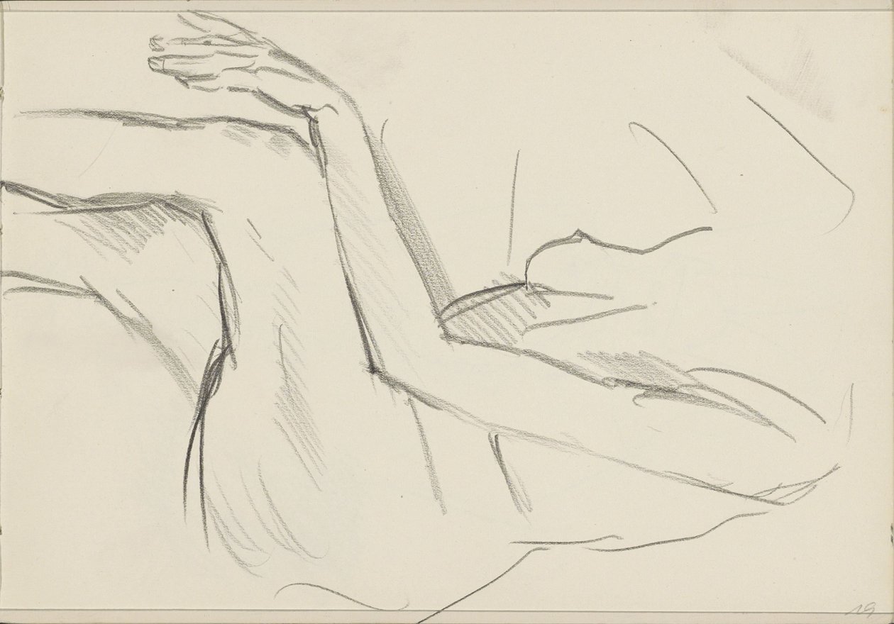 Nua Feminina Sentada de Isaac Israels
