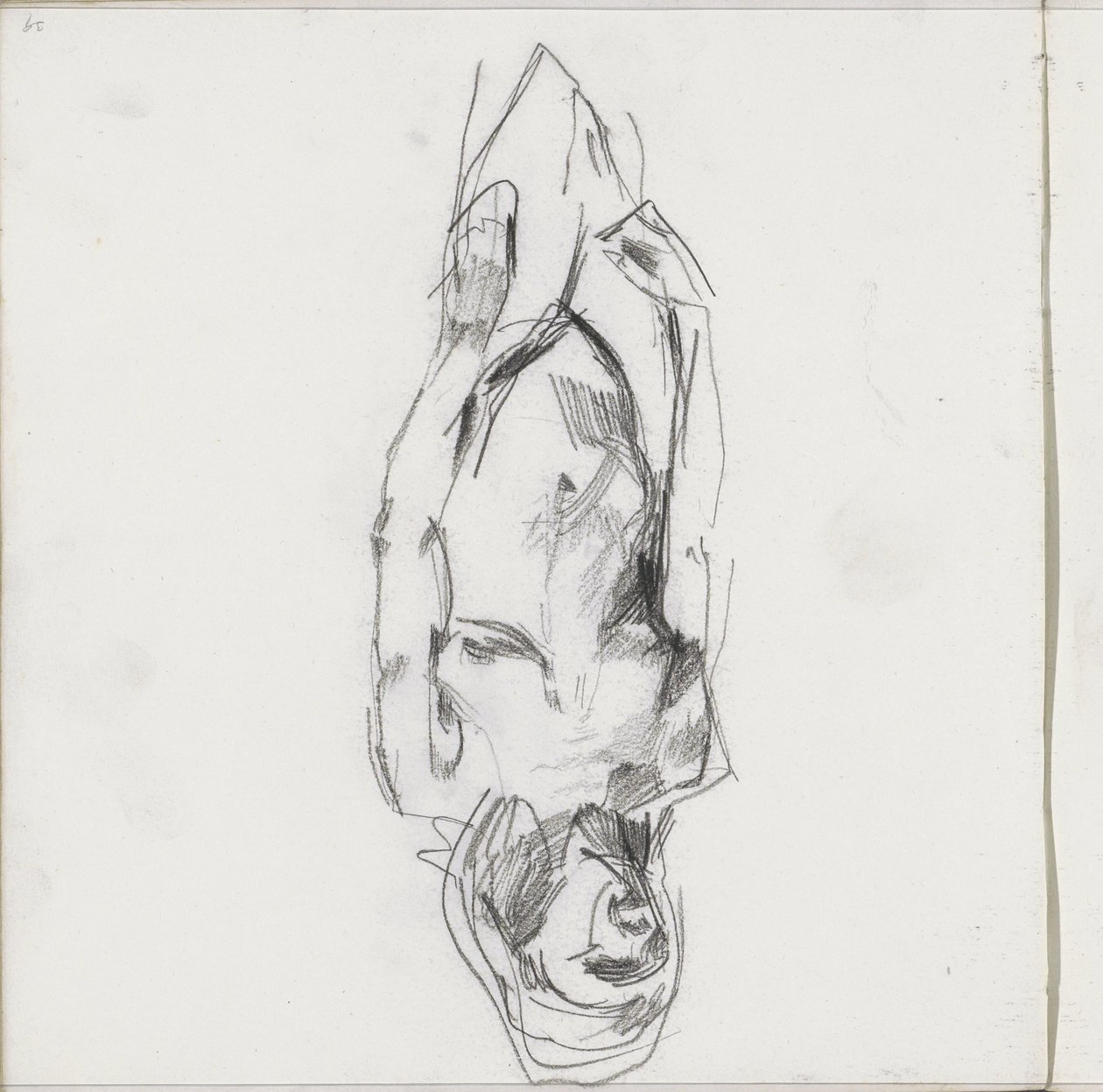 Nua Feminina em pé de Isaac Israels