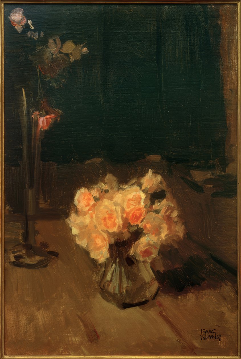 Natureza morta com rosas de Isaac Israels
