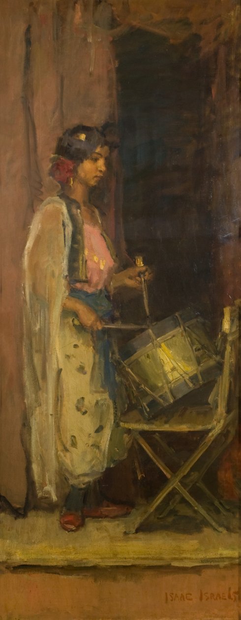 The Egyptian Drummer Girl (óleo sobre tela) de Isaac Israels