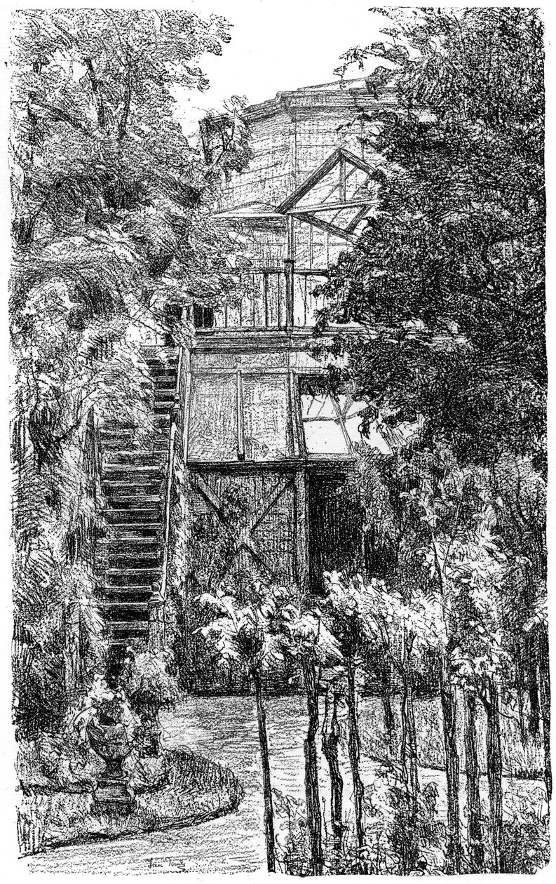 O jardim, c1880-1882 de Isaac Israels