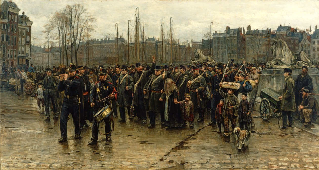 Transporte de soldados coloniais de Isaac Israels