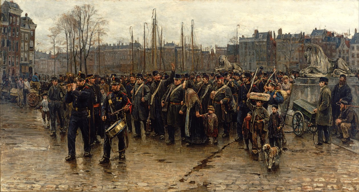 Transporte de soldados coloniais de Isaac Israels