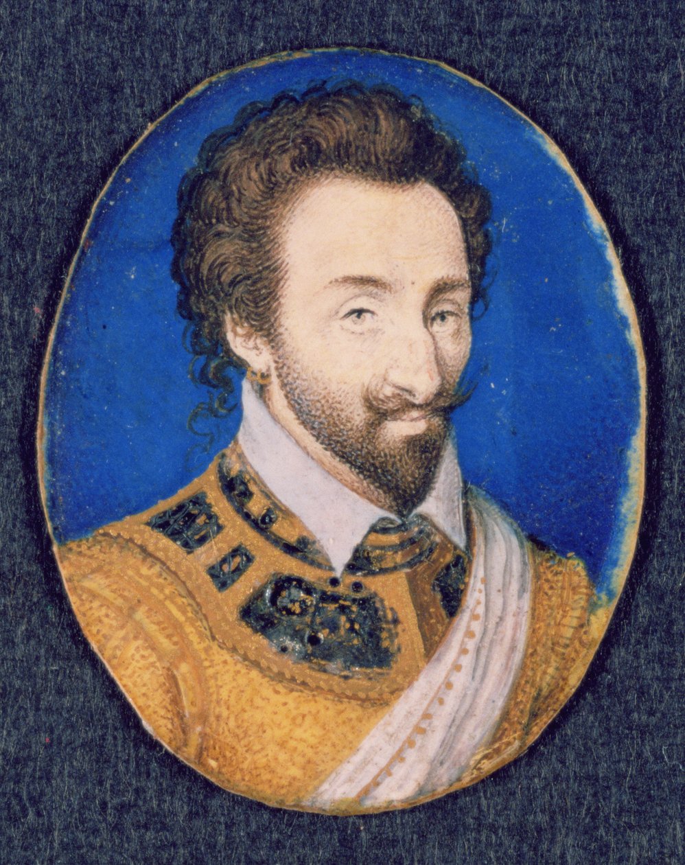 Retrato, de, peregrino, Bentic de Isaac Oliver