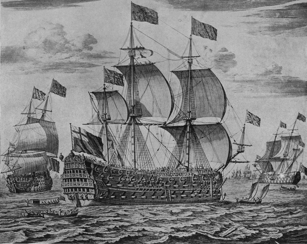 A vitória, c1700 de Isaac Sailmaker