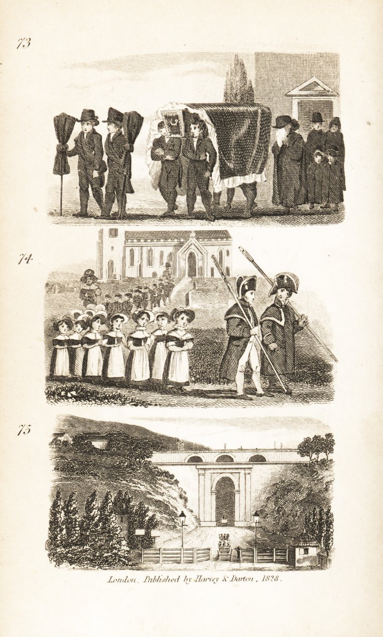 O Funeral, as Crianças Caridosas e o Túnel Highgate de Isaac Taylor
