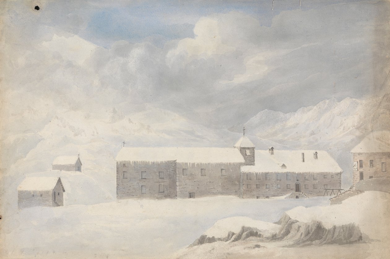 Convento, Mt. St. Bernard (Suíça) de Isaac Weld
