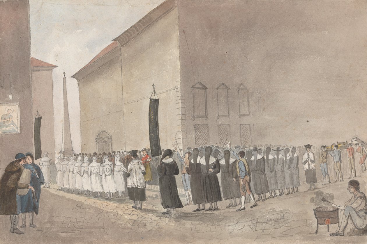 Procissão Funerária em Roma de Isaac Weld