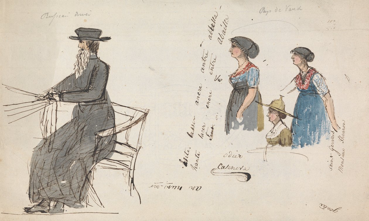 Motorista russo e Pays de Vaud de Isaac Weld