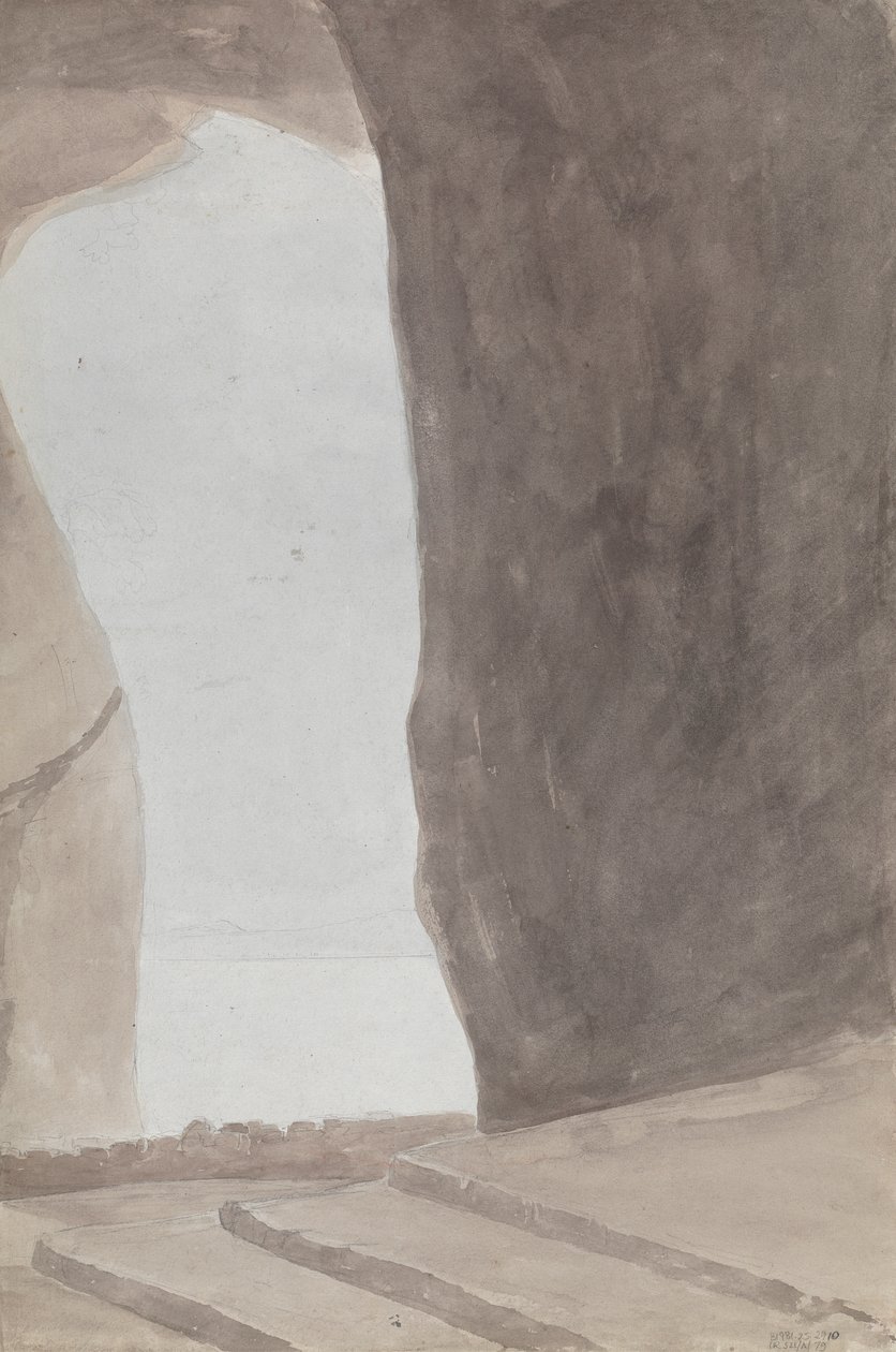 Vesúvio em erupção de Isaac Weld
