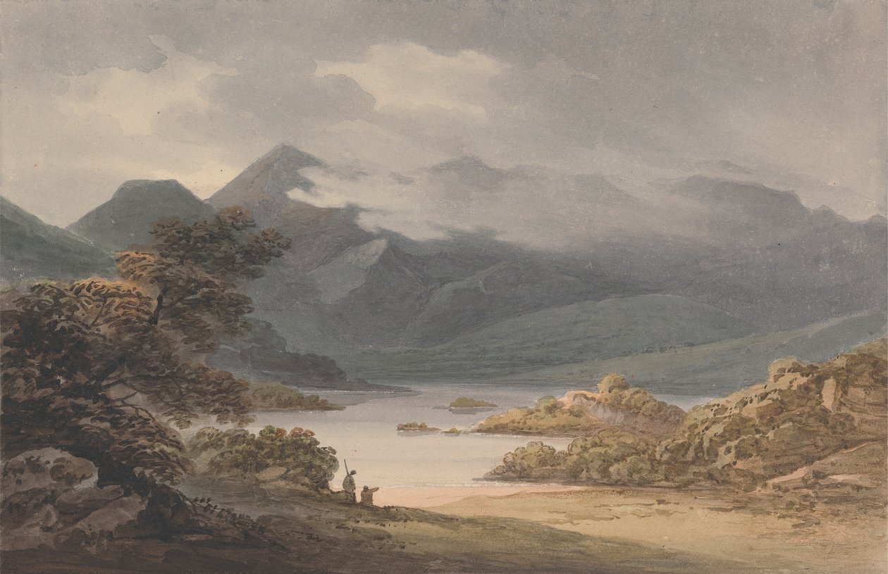 Vista sobre o Alto Lago (Irlanda) de Isaac Weld