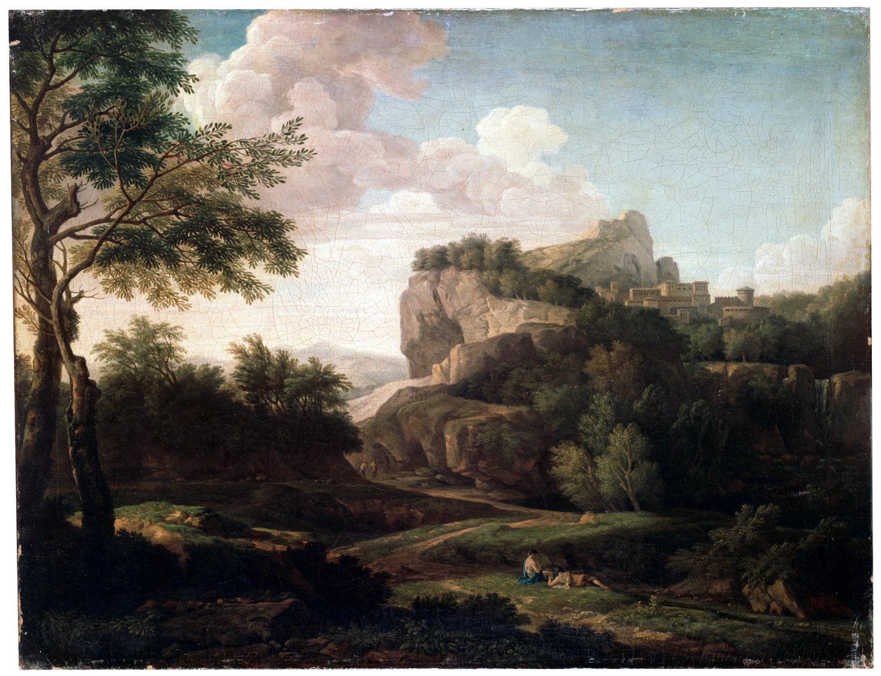 Paisagem, final do século XVII ou XVIII de Isaac de Moucheron
